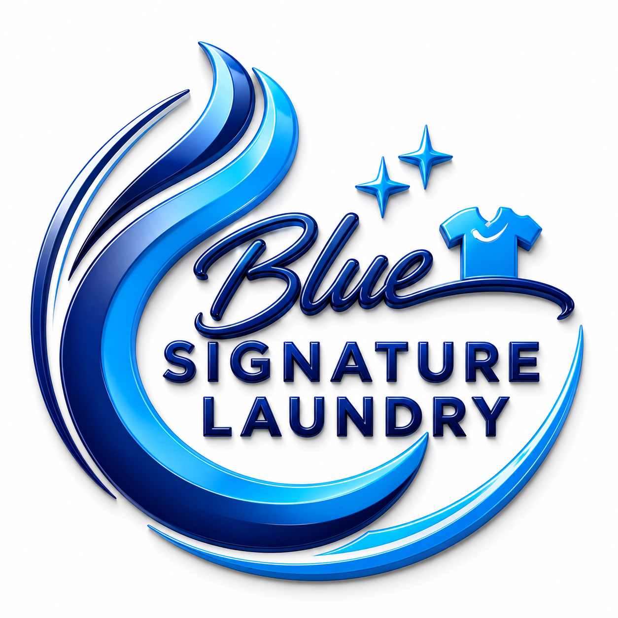 Blue Signature Laundry logo